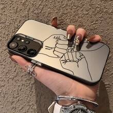 Custodia per telefono con design a linee creativo e personalizzato, adatta per Samsung Galaxy S25 S24 S23 S22 S21 S20 FE Ultra Plus 4G 5G, con copertura posteriore opaca anti-caduta. - nero traslucido - Visualizzare 3