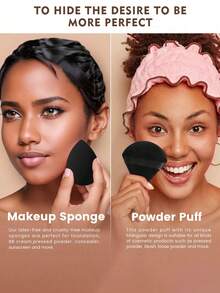 12/1pc Makeup Tool Set, 3pcs Triangle Sponge Powder Puffs, Suitable For Loose Powder Setting, Soft Triangle Powder Puffs Suitable For Body Powder Setting, 1 Set Makeup Sponge Set, Includes Sponge Powder Puffs For Liquid Foundation, Fingertip Powder Puffs For Concealer, 3pcs Makeup Sponges For Liquid Cosmetics - Multicolor - View 6
