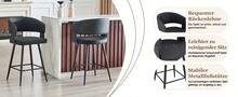 Modern Dining Chair – Mid-Century Style - 黑色 - 查看 10