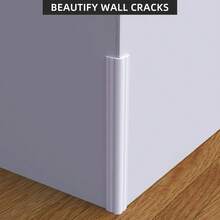 1pc 4cm Flexible Self-Adhesive Decorative Strip, Flexible Self-Adhesive Corner Guard Decor, Multi-Purpose Decorative Strip - Easy Installation, Cuttable, Easy To Clean - Suitable For Doors, Windows, Wall Corners And Picture Frames - A - View 5