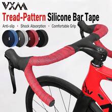 VXM Anti-Slip Shock-Absorbing Silicone Handlebar Tape, Comfortable Grip, Road Bike Handlebar Tape, Multiple Colors - Multicolor - View 1