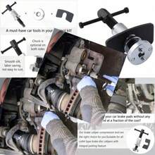 Car Brake Tools Kit Universal Disc Brake Pad Caliper Separator Piston Rewind Tools Auto Car Repair Kit Brake Calipers Tool - A - View 2