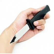 Retractable Prank Fake Prop, Viral Gag Retractable Knife Toy, No-Harm Spring-Back Telescopic , Party Prank Funny Interactive Prop, Spring-Back Retractable Small Knife, Friend Prank Gag Prop - Multicolor - View 9