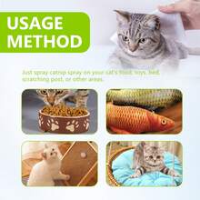 Semprotan Catnip, Meredakan Kecemasan Kucing, Meningkatkan Vitalitas dan Kesehatan Hewan Peliharaan - 100ml - View 3