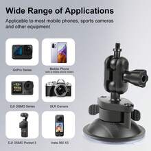 PULUZ 1/4 Inch Magic Arm Suction Cup Mount (Black) - View 7