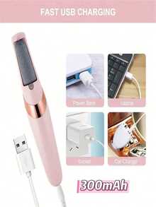 Rechargeable Electric Foot Callus Remover, 300mAh Battery, Portable Dead Skin, Hard Skin And Cracked Heel Skin Remover, Waterproof, Suitable For Home And Travel, Perfect Christmas And Mother's Day Gift For All Adults - Multicolor - View 10