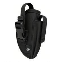 Universal Tactical Pistol Holster + Magazine Pouch - Black - View 2