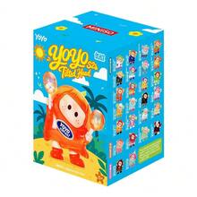 Miniso YOYO Cute Tilted Head S2 Series Icon Box Figure Blind Box, Solid PVC Craft,Desktop Display Ornament,Lovely Character Model, IP Collectible Ornament For Fans, Recommended For Ages 14 And Above(1 PC Random Delivery) - Multicolor - View 10