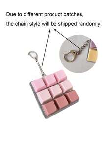9-Key Cube Pressure Release Button Toy, Creative Keyboard Pendant Decoration, Car Keychain, Bag Charm, Keychain Accessory, Keyboard Design, Adult Fidget Keychain, Pressure Sensitive Keychain, Stress Relief Keychain, Focus Relaxation Zipper Keychain, Birthday Gift, Party Favor, Holiday Gift. Gothic Y2K Style Lanyard ID Card Holder, Car Decor, Bag Decoration - Multicolor - View 18