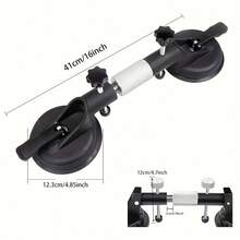 2pcs Adjustable Vacuum Seam Setter Tool For Stone Countertop Installation – Suction Cup Seam Joining & Leveling Device For Granite, Marble, Quartz, And Natural Stone Surfaces – Easy-To-Use Manual Alignment Tool With Secure Grip And Smooth Adjustment - 2pcs - View 3