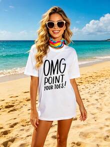 Women T-Shirts - 黑色 - 查看 5