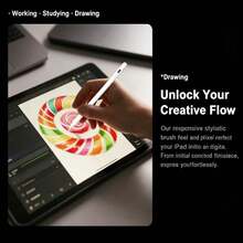 Universal Stylus Pen, Compatible With IPad, Apple Pencil, S, Am, Sun, G Series Phones, Phones, Galaxy Tab A9, A9+, S9FE, S9+, S8+, S7+, S7FE, S6lite, A7, A8, A7lite And Other Android Devices. Supports Tilt Sensitivity And Charging. Smart Stylus Pen, Digital Artist, Professional Painting. Battery Capacity 120mAh, Suitable As Birthday Or Holiday Gift For Mother, Family, Friends. - Multicolor - View 9
