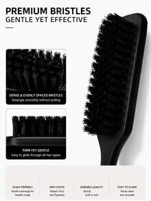 Hair Comb Set Options, Professional Salon Hairdressing Tool Set, For Detangling, Adding Volume And Sectioning, Edge Control Hair Comb Set - Multicolor - View 4