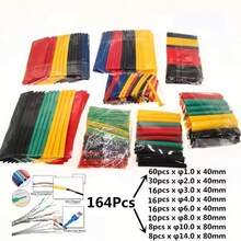 Heat Shrink Tubing Kit EVA Material, Heat Resistant Tubing Heat Shrink Packaging, Perfect For Electrical Insulation, Repair And Wire Connection Sleeving - Multicolor - View 1