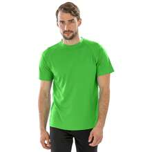 Spiro Mens Aircool T-Shirt - Flo Green - View 2