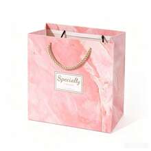 French Luxury Marble Pattern Gift Box Set, Anniversary Valentine's Day Gift Empty Packaging With Tote Bag Combination, Random Rope Color, Suitable For Daily Shopping, Gift Giving, Convenient And Elegant - Multiple Styles - View 14