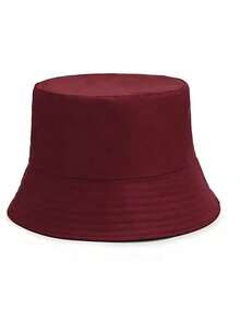 1pc Men's Solid Color Basic Bucket Hat, Unisex Sun Protection Bucket Hat, Simple Spring/Summer Sun Hat, Multi-Color Couple Casual Sun Protection Bucket Hat, Versatile Sun Hat - A - View 13