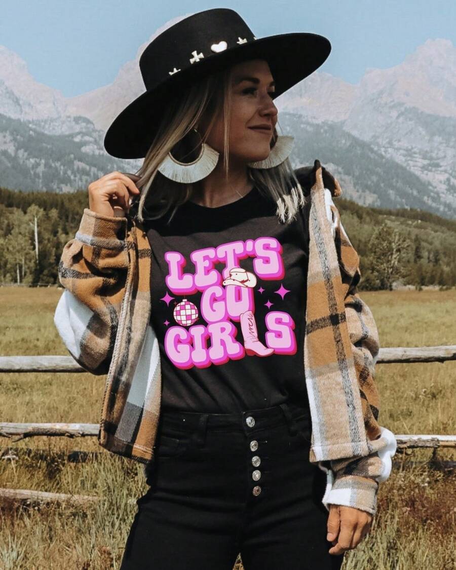 Damen T-Shirts - Schwarz - Übersicht 1