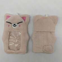 1 Set 8 Pcs SKZOO Adorable Plush Animal Card Holder, Suitable For Holding Your Favorite Cards For Decoration. It Can Be Hung On Your Bag To Make It Convenient To Take Out And Use For Taking Photos. - Multicolor - View 21