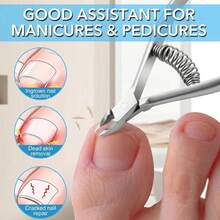 1pc Stainless Steel Silver Nail Clipper - Tool For Trimming Dead Skin, Hangnails And Nails, Can Be Used As Nail Clipper And Trimmer, Rust-Resistant Metal Material, Durable, Sharp And Precise Tip, Clean Cut - Multiple Styles a - View 3
