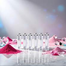 WLngtv 6 Pcs Clear Lip Gloss Tubes, 3ml, Empty Lip Gloss Tubes Containers Clear Refillable Lip Balm Bottles Transparent Mini Lipstick Containers For - White - View 9