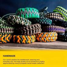 550 Paracord, 4mm, 7 Strand Core, Type III Nylon Rope, Parachute Cord, Suitable For Outdoor, Camping, DIY Crafts - Multicolor - View 3