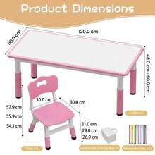 Kselythan Kids Dry Erase Boards - Pink - View 3