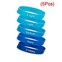 5pcs/Set Pita Peregang Jari Kaki Elastis Aneka Warna/Gradien Merah Muda/Gradien Ungu/Gradien Biru, Pita Peregang Jari Kaki untuk Pemisah Jempol, Pita Peregang Jari Kaki Unisex untuk Yoga, Pita Latihan Jari - Beraneka warna - View 9