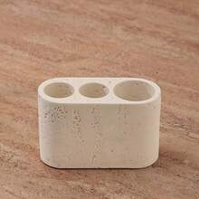 Resin Soap Dispenser, Can Be Used As Bathroom Toothbrush Holder, Mouthwash Cup, Vanity Tray, Bathroom Countertop Tray, Vanity Soap Dish, Bathroom Accessories Set, Bathroom Storage Rack, Bathroom Accessories, Home Decor Vanity Tray, Can Be Used To Store Bathroom Countertop Accessories - 1pc - View 8