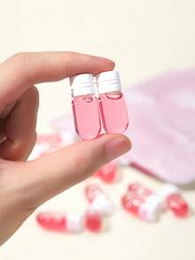 20/10/5pcs Transparent Travel Refill Bottles, Leak-Proof Design, Suitable For Makeup Remover And Lotion, Portable Dispenser With Independent Flip Cap Essence Container, Spray Bottle, Mini Perfume - Multicolor - View 3
