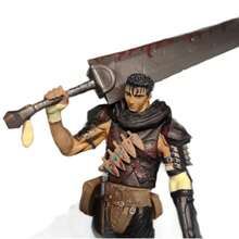 New Guts Brand Of Sacrifice Warrior Blood-Stained Version Anime Figure Model Ornament - A - View 5