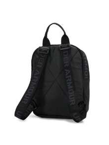 Under Armour UA Loudon Mini 中性輕量戶外後背包 2026 夏季新款 通勤運動後背包 1380477-001 - 黑色 - 查看 2
