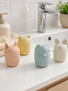 Cute Cartoon Animal Silicone Bath Water Spray Toy, Detachable Baby Shower Sprinkler Toy, Fun Interactive Water Play Toy For Toddlers, Kids Bath Time Toy, Pool Beach Sand Play Toy, Indoor Outdoor Water Activity Gift For Boys Girls - Multicolor - View 9