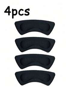 8pcs/Set Thickened Self-Adhesive Heel Pads, Anti-Slip Shock-Absorbing Foam Insoles, Suitable For High Heels, Boots, Dress Shoes, Soft And Comfortable, Suitable For Long-Term Walking And Standing, Prevents Slipping And Blisters - Multicolor - View 10