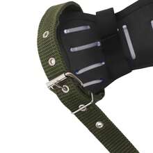 Blue Tree Climbing Spike Set Adjustable Pole Climbing Gear Kit W/Safety Belt Portable - Default - View 8