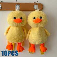 Kids Plush Backpacks - Yellow-1PC - View 2