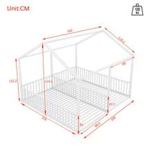 Bed Frame Kids Bed 90x200cm - House Design - 白色 - 查看 7