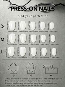 10pcs Summer Handmade Press-On Nails, Short Almond Shape, Nude Transparent Base With Smoky Blue Wrinkled French Tips, Decorated With 3D Light Blue Flowers And Gold Beads, Fresh And Gentle Vibe, Versatile Daily Style, Comes With Nail Tool Kit, Quick Application And Removal - Baby Blue - View 4