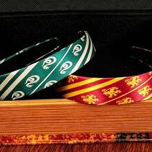 1pc Striped Casual Polyester (Polyester) Magic World Striped Headband Suitable For Daily Wear - Multicolor - View 3