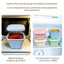 4pcs Portable Airtight 180ml/6oz Baby Food Container Set, Cute Design Snack Storage Box For Toddlers & Kids - Multicolor - View 6