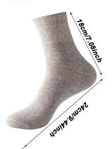 1/6 Pairs Men's Extra Large Socks | Ultra Wide Non-Restrictive Cuff | Soft, Breathable, Moisture-Wicking, Unisex, Loose Fit Comfortable - Multicolor - View 5