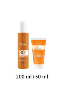 Avene [Bundle] Sun Protection Spray SPF30 200 Ml + Tinted Sunscreen Cream SPF50+ 50 Ml - Clear - View 2