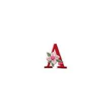 1/26pcs Computer Embroidered Floral Multi-Color English Letter A-Z Badge Patch, Clothing Accessory Decorative Patch With Back Adhesive Embroidery Fabric - Multicolor - View 61