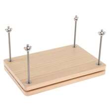 Home Wooden Book Press Multiuse Convenient Portable Sturdy Binding Press - View 8