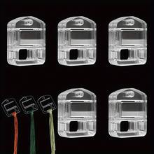 Transparent Acrylic Embroidery Thread Spool - Compact Storage Box, Can Neatly Arrange Sewing And Craft Supplies - Suitable For Cross Stitch, Cross Stitch Thread Spool, Hand Sewing Thread Storage - Set - View 1