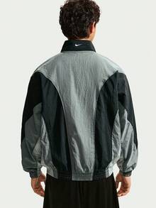 Nike Jaket Pria AS M NK DF V&R Woven Tanpa Tudung IM5888-084 - Light Grey - View 2