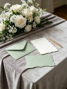 10/20 piezas Sobres con mini tarjetas, autoadhesivos, adecuados para cumpleaños, Navidad, Acción de Gracias, aniversario y fiesta - Invitaciones de fiesta, sobres de tarjetas de regalo de colores autoadhesivos, tarjetas de notas, tarjetas de invitación, tarjetas de felicitación - multicolor - Ver 4