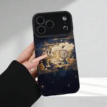 Custodia per telefono - Custodia in finta pelle con motivo a tema Sun God Nika, antiurto e resistente all'usura, esteticamente raffinata, unisex, per iPhone 17 e altre serie Apple. Custodia protettiva di alta qualità per telefono aziendale. - Colore misto 1 - Visualizzare 7