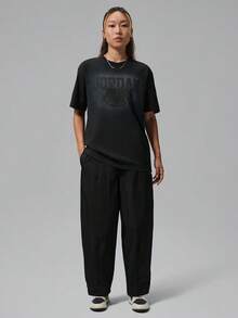 Jordan Celana Tenun Wanita AS W J BRK IM6953-010 - Hitam - View 6