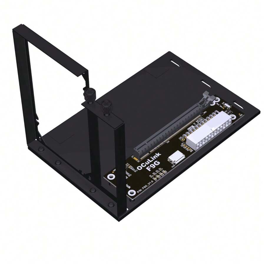 F9G-BK7 EGPU OCuLink GPU Dock PCIe4.0 X4 Notebook Laptop To External Video Graphics Card M.2 OcuLink To PCIE X16 Adapter - A - View 1